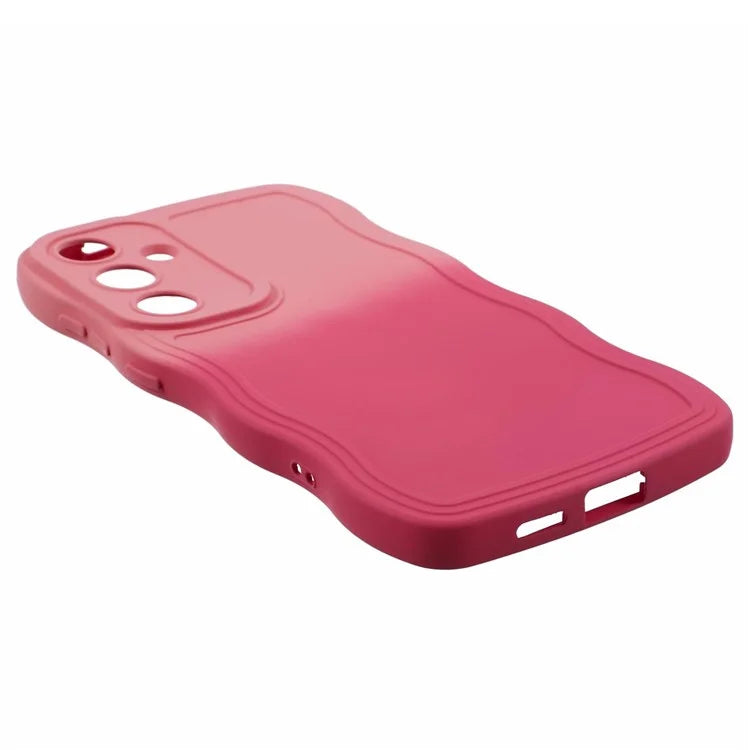 JTW Series for Samsung Galaxy S24+ Dual Color Rubberized TPU Case with Wavy Edge