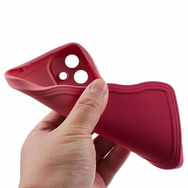 JTW Series for Samsung Galaxy S24+ Dual Color Rubberized TPU Case with Wavy Edge