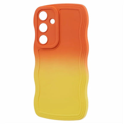 JTW Series for Samsung Galaxy S24+ Dual Color Rubberized TPU Case with Wavy Edge