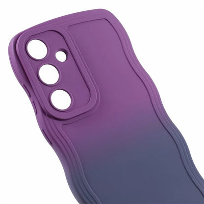 JTW Series for Samsung Galaxy S24+ Dual Color Rubberized TPU Case with Wavy Edge