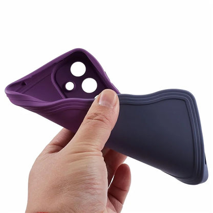 JTW Series for Samsung Galaxy S24+ Dual Color Rubberized TPU Case with Wavy Edge