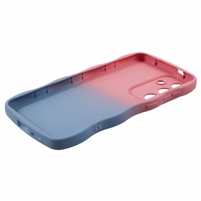 JTW Series for Samsung Galaxy S24+ Dual Color Rubberized TPU Case with Wavy Edge
