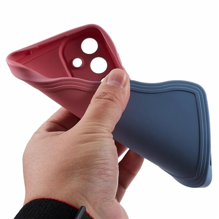 JTW Series for Samsung Galaxy S24+ Dual Color Rubberized TPU Case with Wavy Edge
