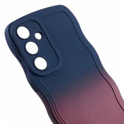 JTW Series for Samsung Galaxy S24+ Dual Color Rubberized TPU Case with Wavy Edge