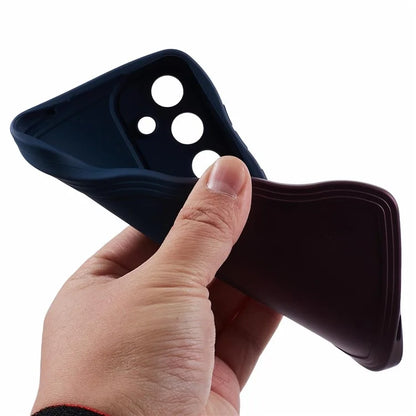 JTW Series for Samsung Galaxy S24+ Dual Color Rubberized TPU Case with Wavy Edge
