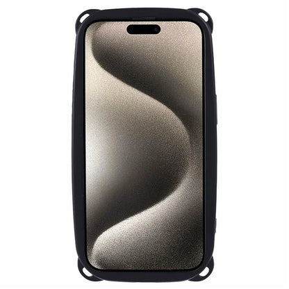 JTW Series for iPhone 15 Plus Rubberized Case Bear Ear Corners TPU Back Cover