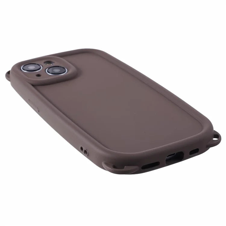JTW Series for iPhone 13 TPU Case Bear Ear Enhanced Corners Phone Back Cover