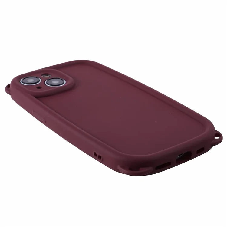 JTW Series for iPhone 13 TPU Case Bear Ear Enhanced Corners Phone Back Cover