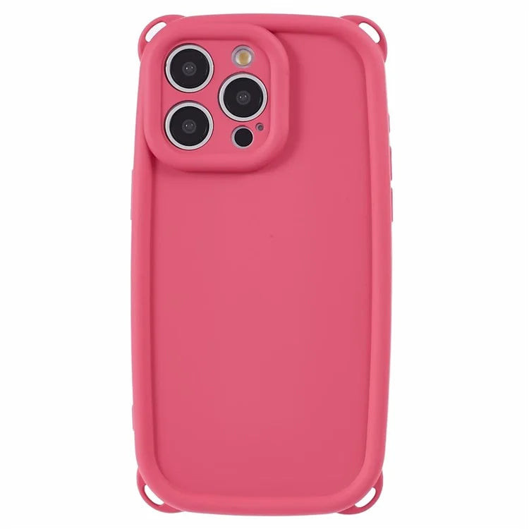 JTW Series for iPhone 13 Pro Max TPU Case Four Bear Ear Corners Rubberized Phone Cover