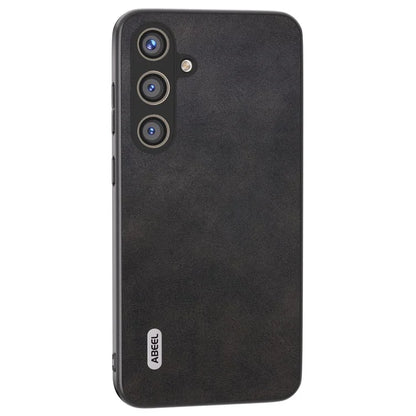 ABEEL For Samsung Galaxy S24+ Case Cowhide Texture Shockproof Protective Phone Cover