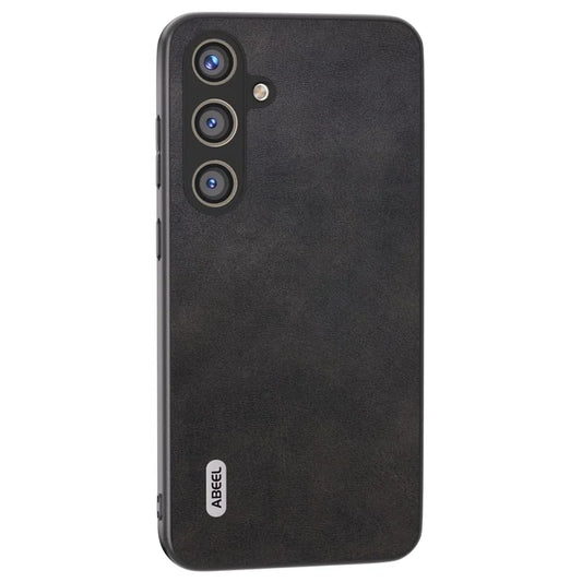 ABEEL For Samsung Galaxy S24+ Case Cowhide Texture Shockproof Protective Phone Cover