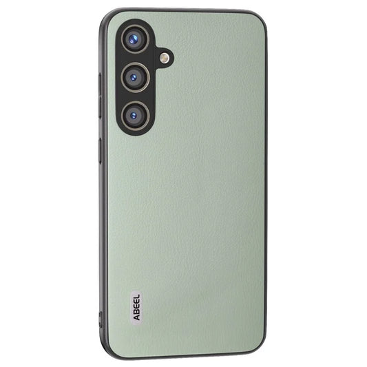 ABEEL For Samsung Galaxy S24+ Phone Case Ecological Texture Leather Cover Soft Touch