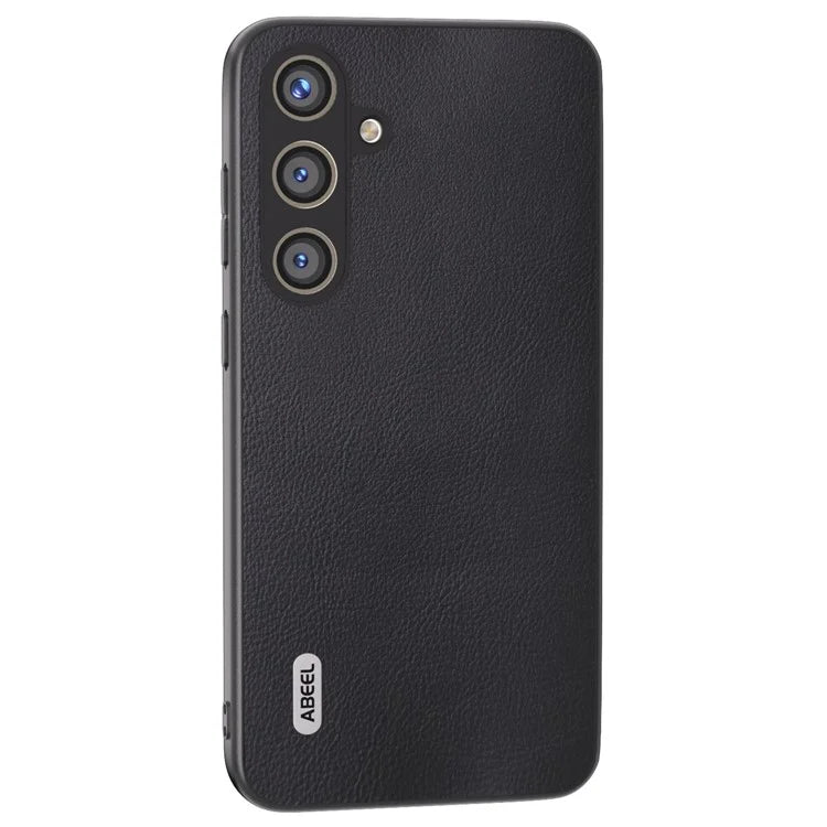 ABEEL For Samsung Galaxy S24+ Phone Case Ecological Texture Leather Cover Soft Touch