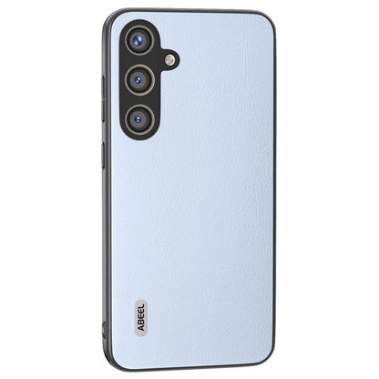 ABEEL For Samsung Galaxy S24+ Phone Case Ecological Texture Leather Cover Soft Touch