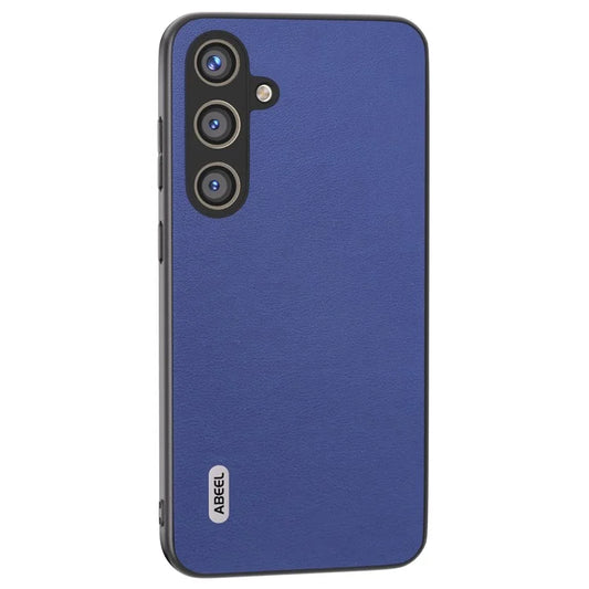ABEEL For Samsung Galaxy S24+ Phone Case PU Leather+PC+TPU Back Cover Drop Protection