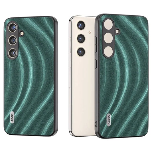 ABEEL For Samsung Galaxy S24 Case Milky Way Series PU Leather Phone Back Cover