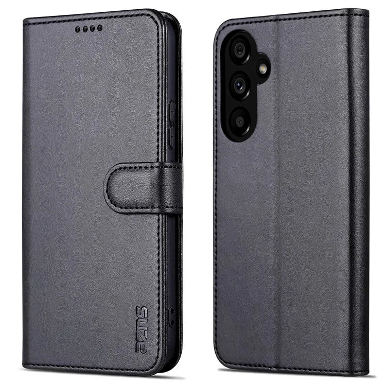AZNS For Samsung Galaxy A55 5G Leather Case Wallet Phone Cover Magnetic Clasp