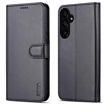 AZNS For Samsung Galaxy A55 5G Leather Case Wallet Phone Cover Magnetic Clasp