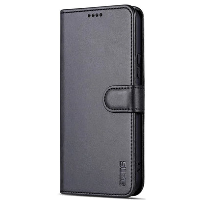 AZNS For Samsung Galaxy A55 5G Leather Case Wallet Phone Cover Magnetic Clasp