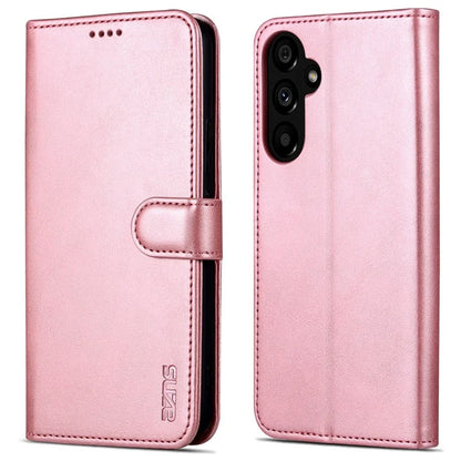 AZNS For Samsung Galaxy A55 5G Leather Case Wallet Phone Cover Magnetic Clasp