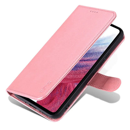 AZNS For Samsung Galaxy A55 5G Leather Case Wallet Phone Cover Magnetic Clasp