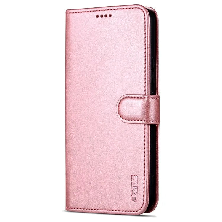 AZNS For Samsung Galaxy A55 5G Leather Case Wallet Phone Cover Magnetic Clasp