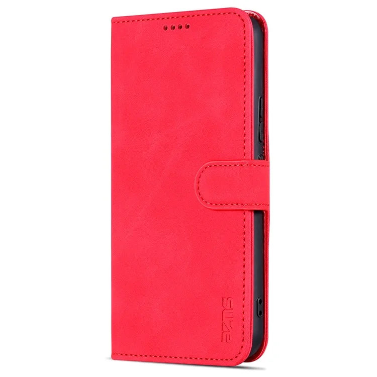 AZNS For Samsung Galaxy A55 5G Leather Case Wallet Phone Cover Magnetic Clasp