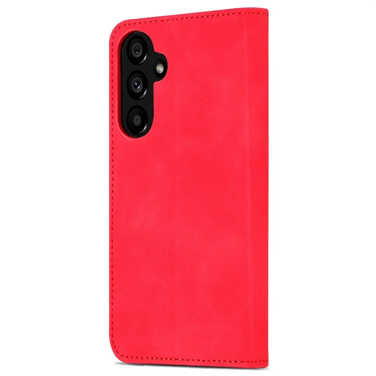 AZNS For Samsung Galaxy A55 5G Leather Case Wallet Phone Cover Magnetic Clasp