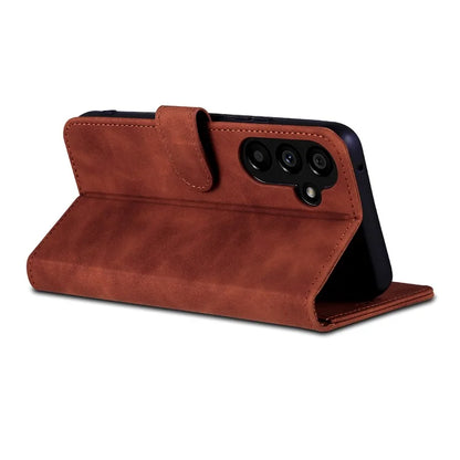 AZNS For Samsung Galaxy A55 5G Leather Case Wallet Phone Cover Magnetic Clasp