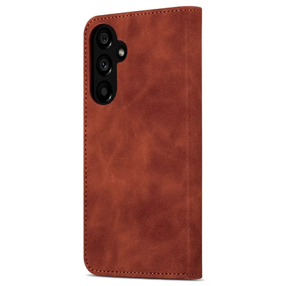 AZNS For Samsung Galaxy A55 5G Leather Case Wallet Phone Cover Magnetic Clasp