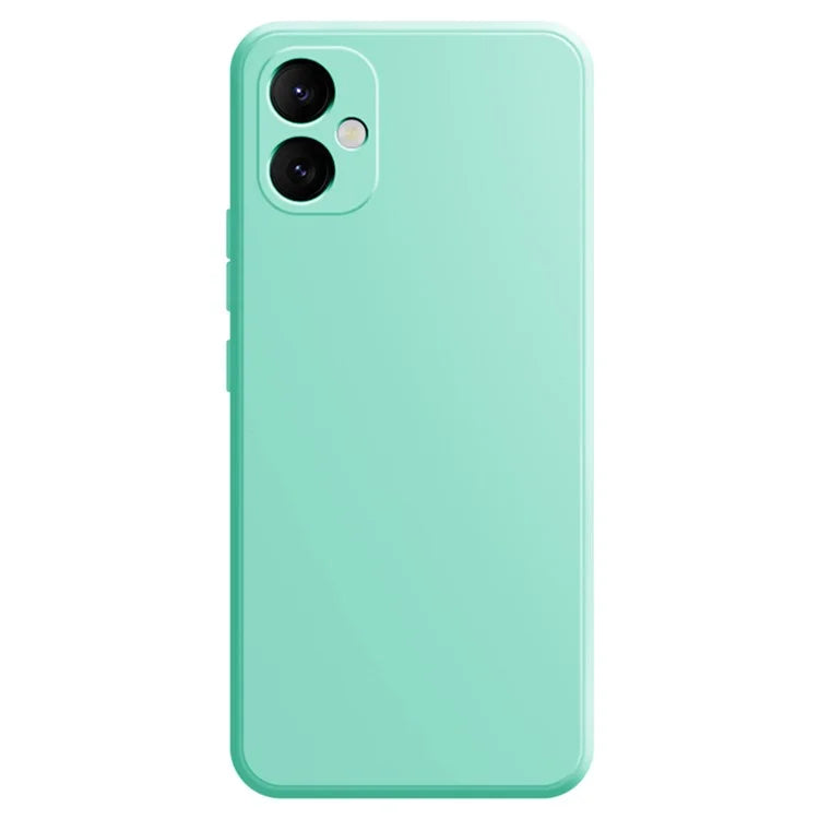 For Samsung Galaxy A05 4G TPU Case Rubberized Phone Cover with Straight Edge