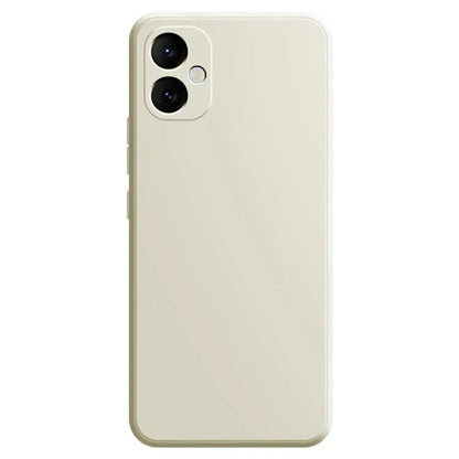 For Samsung Galaxy A05 4G TPU Case Rubberized Phone Cover with Straight Edge