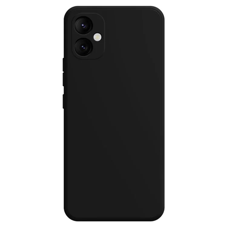 For Samsung Galaxy A05 4G TPU Case Rubberized Phone Cover with Straight Edge