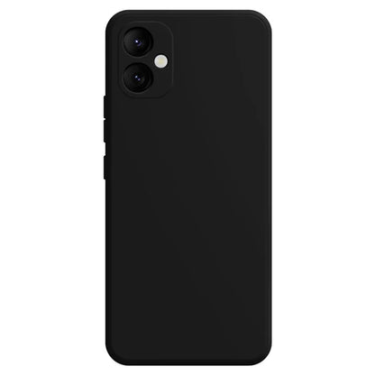 For Samsung Galaxy A05 4G TPU Case Rubberized Phone Cover with Straight Edge