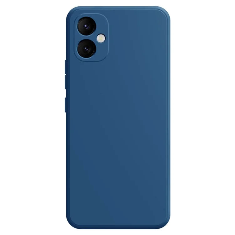 For Samsung Galaxy A05 4G TPU Case Rubberized Phone Cover with Straight Edge