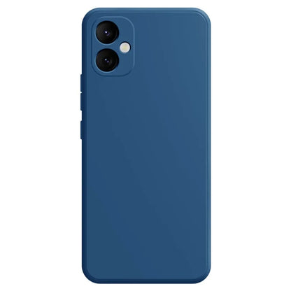 For Samsung Galaxy A05 4G TPU Case Rubberized Phone Cover with Straight Edge