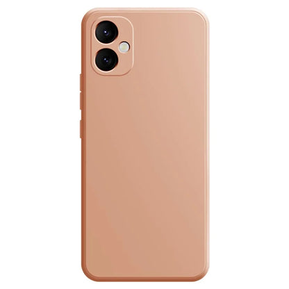 For Samsung Galaxy A05 4G TPU Case Rubberized Phone Cover with Straight Edge