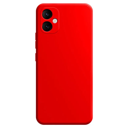 For Samsung Galaxy A05 4G TPU Case Rubberized Phone Cover with Straight Edge