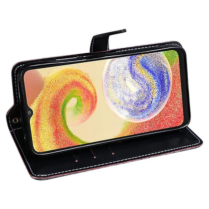 IDEWEI For Samsung Galaxy A25 5G (Global) (161.0 x 76.5 x 8.3mm) Crocodile Pattern Leather Cover Wallet Case