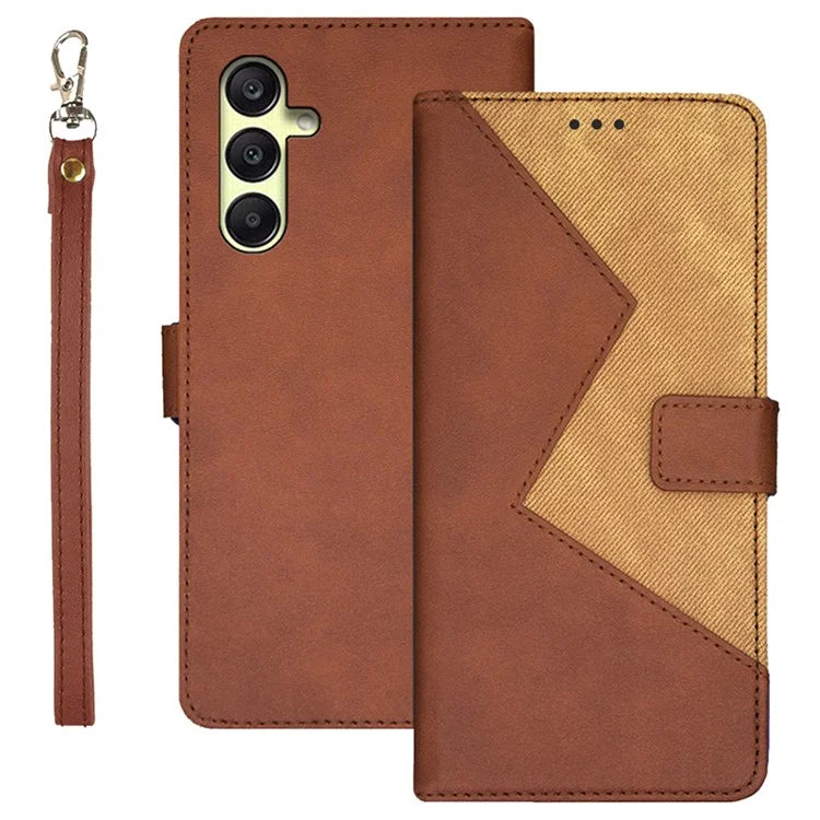 IDEWEI For Samsung Galaxy A25 5G (Global) (161.0 x 76.5 x 8.3mm) PU Leather Case Flip Phone Cover with Card Slot