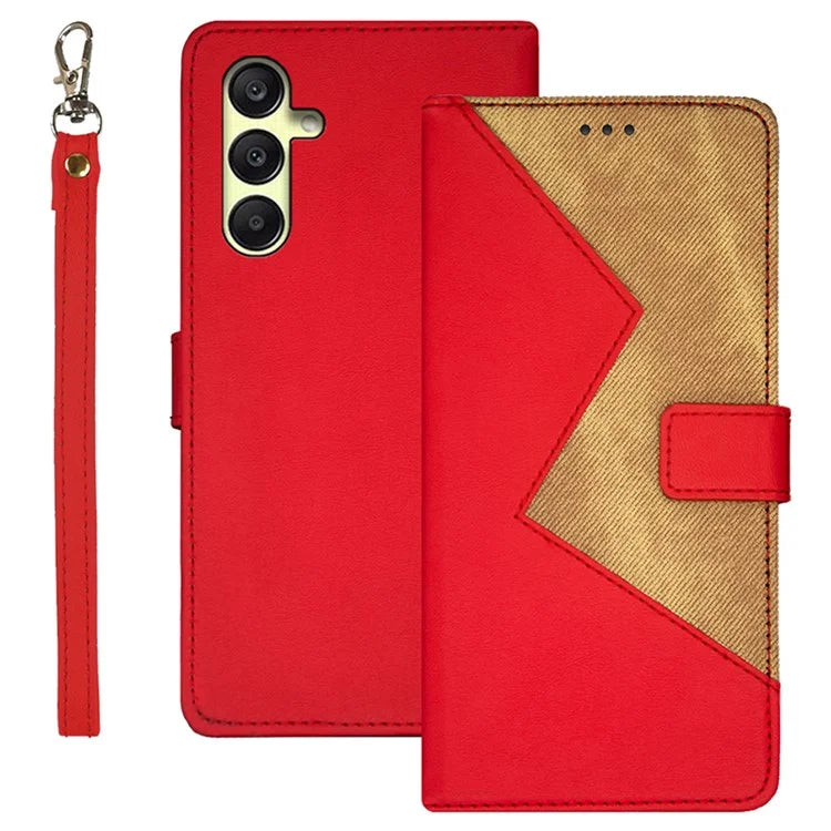 IDEWEI For Samsung Galaxy A25 5G (Global) (161.0 x 76.5 x 8.3mm) PU Leather Case Flip Phone Cover with Card Slot