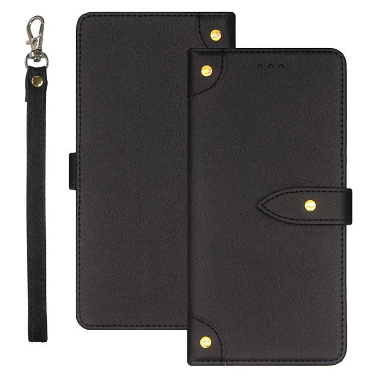 IDEWEI For Samsung Galaxy A25 5G (Global) (161.0 x 76.5 x 8.3mm) Case PU Leather Phone Stand Cover with Card Slot