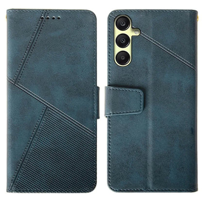 IDEWEI For Samsung Galaxy A25 5G (Global) (161.0 x 76.5 x 8.3mm) Case Calf Texture Stand Anti-Fall Phone Cover Shell