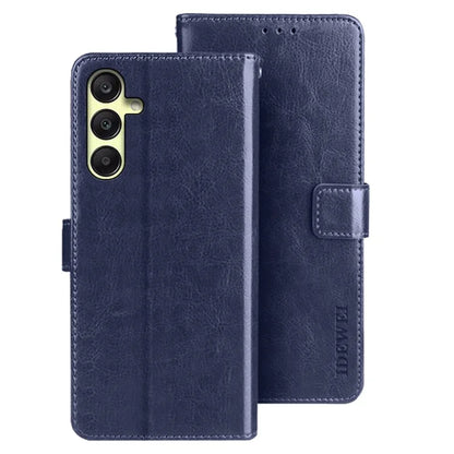 IDEWEI For Samsung Galaxy A25 5G (Global) (161.0 x 76.5 x 8.3mm) Case Wallet Crazy Horse Texture Leather Cover