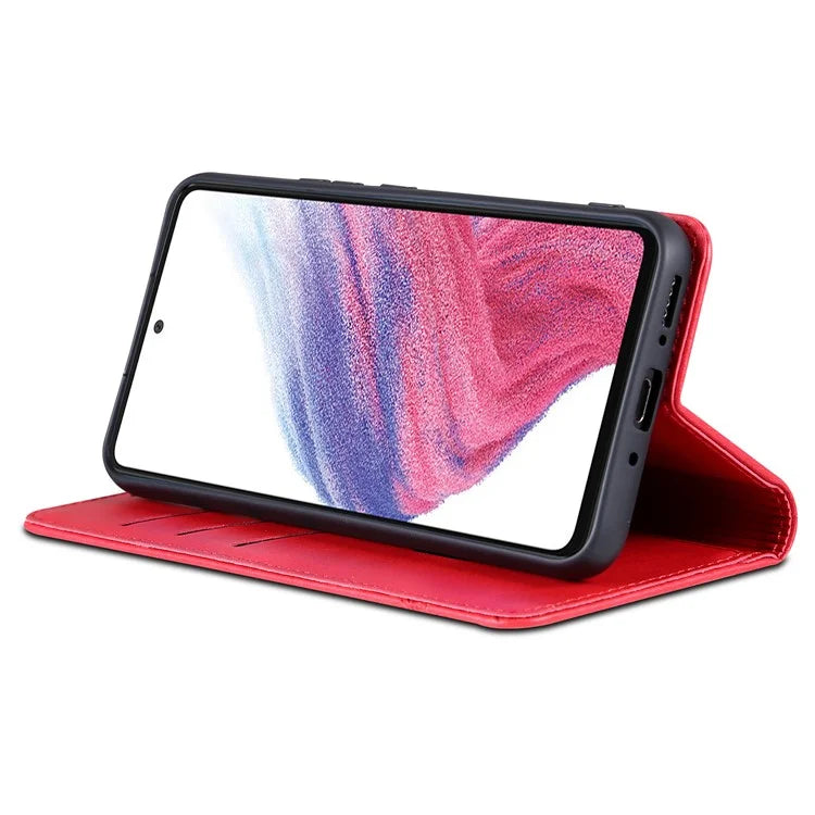 AZNS For Samsung Galaxy A35 5G Wallet Magnetic Phone Cover PU Leather Case