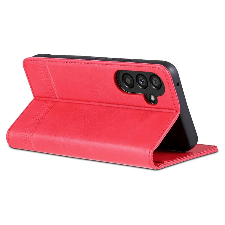 AZNS For Samsung Galaxy A35 5G Wallet Magnetic Phone Cover PU Leather Case