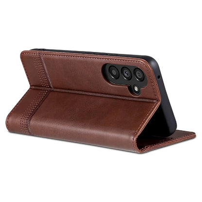 AZNS For Samsung Galaxy A35 5G Wallet Magnetic Phone Cover PU Leather Case
