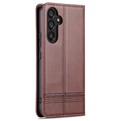 AZNS For Samsung Galaxy A35 5G Wallet Magnetic Phone Cover PU Leather Case