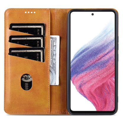 AZNS For Samsung Galaxy A35 5G Wallet Magnetic Phone Cover PU Leather Case