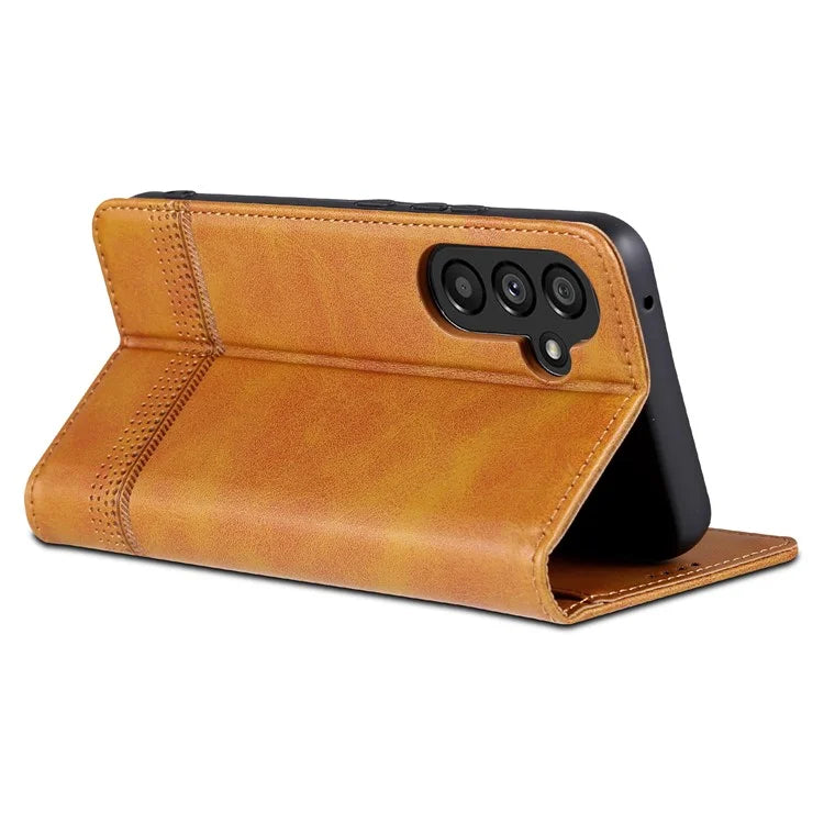 AZNS For Samsung Galaxy A35 5G Wallet Magnetic Phone Cover PU Leather Case